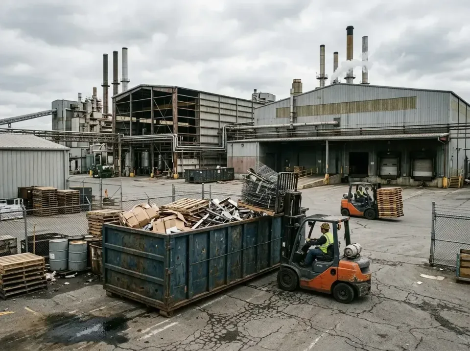 industrial-factory-scrap-conta-003 — frequently asked questions, Cheap Roll-off Dumpster Rentals in Villanova, PA